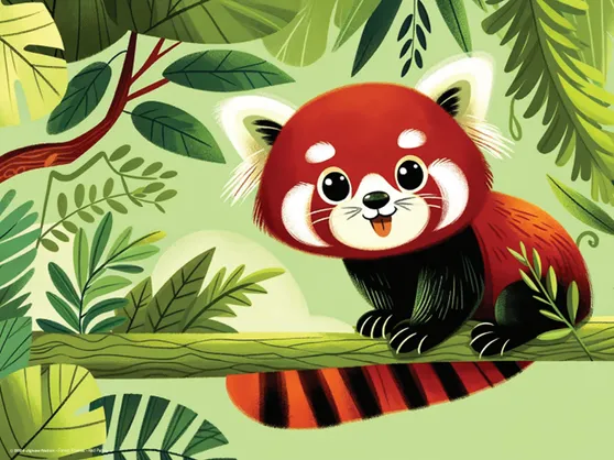 racoon puzzle