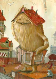 Neighbourhood  - A 1000 Piece Zozoville Jigsaw Puzzle by Johan Potma - HEYE-29812 - Thumbnail Image