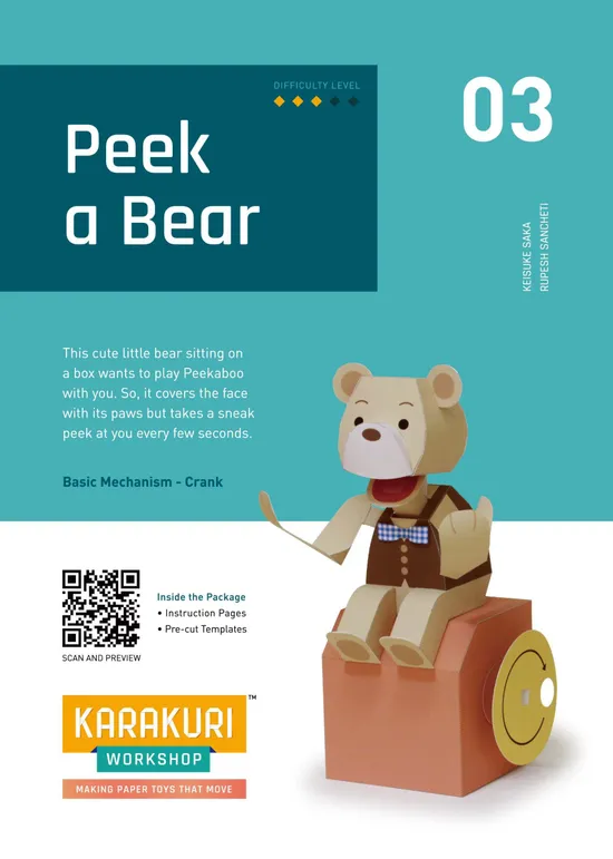 Karakuri Workshop: 03 Peek A Bear - Image 1