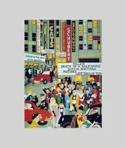 Bustling Broadway - A 150 Piece Artist Jigsaw Puzzle by Mario Miranda - Thumbnail Image