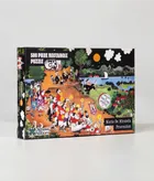 Procession - A 500 Piece Artist Jigsaw Puzzle by Mario Miranda - Image 2 Thumbnail