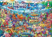 Magic Sea  - A 1000 Piece Cartoon im Dreieck Jigsaw Puzzle by Rita Berman - HEYE-29839 - Thumbnail Image