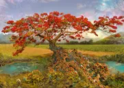 Strontium Tree - A 1000 Piece Enigma Trees Jigsaw Puzzle by Andy Thomas - HEYE-29909 - Thumbnail Image