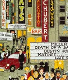 Bustling Broadway - A 150 Piece Artist Jigsaw Puzzle by Mario Miranda - Image 4 Thumbnail