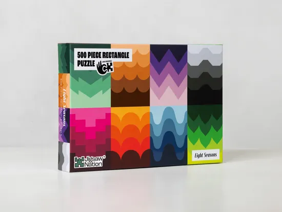 Eight Seasons - A 500 Piece Pieceful Collection Jigsaw Puzzle by JSN Studio - Image 2