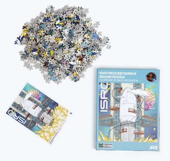 The Epitome of Space Exploration - A 1000 Piece ISRO Jigsaw Puzzle - Image 3