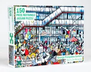 George Pompidou Centre - A 150 Piece Artist Jigsaw Puzzle by Mario Miranda - Thumbnail Image