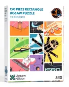 The Explorer - A 150 Piece ISRO Jigsaw Puzzle by A47 - Image 1 Thumbnail