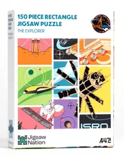 The Explorer - A 150 Piece ISRO Jigsaw Puzzle by A47 - Thumbnail Image