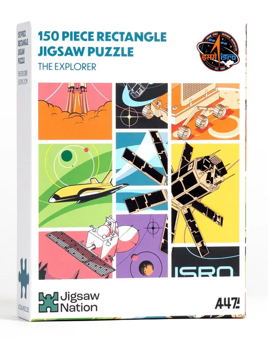 The Explorer - A 150 Piece ISRO Jigsaw Puzzle by A47 - Image 1