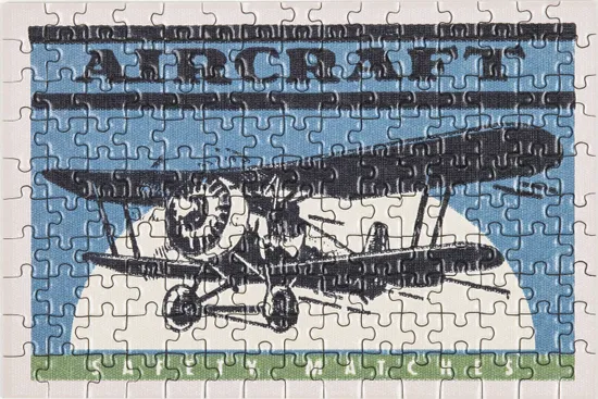 Aircraft - A 150 Piece Matchbox Jigsaw Puzzle by Murtaza M. Bookwala - Image 2