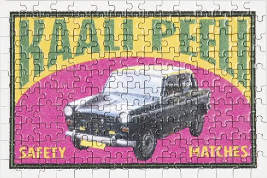 Kaali Peeli - A 99 Piece Matchbox Jigsaw Puzzle by Murtaza M. Bookwala - Image 2