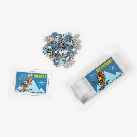 Mr Everest - A 99 Piece Matchbox Jigsaw Puzzle by Murtaza M. Bookwala - Image 3