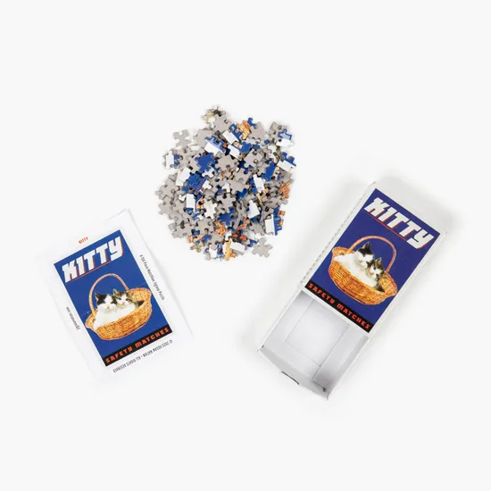 Kitty - A 99 Piece Matchbox Jigsaw Puzzle by Murtaza M. Bookwala - Image 3