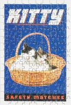 Kitty - A 150 Piece Matchbox Jigsaw Puzzle by Murtaza M. Bookwala - Image 2 Thumbnail