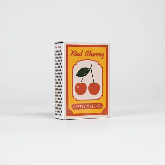 Red Cherry - A 99 Piece Matchbox Jigsaw Puzzle by Murtaza M. Bookwala - Image 1