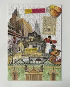 Bengaluru - A 150 Piece City Series Jigsaw Puzzle by Jit Chowdhury - Image 1 Thumbnail