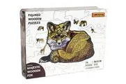 Majestic Wooden Fox - A 56 Piece Wooden Puzzles Jigsaw Puzzle - Thumbnail Image