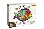 Wiggle Wooden Fish - A 83 Piece Wooden Puzzles Jigsaw Puzzle - Thumbnail Image