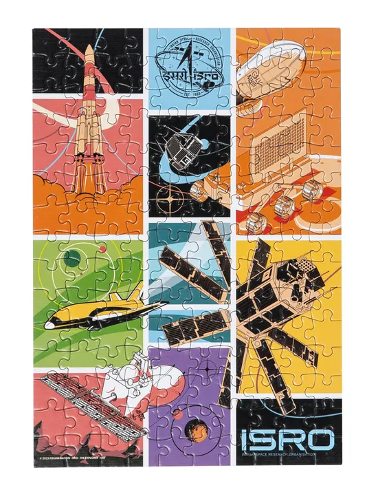 The Explorer - A 150 Piece ISRO Jigsaw Puzzle by A47 - Image 2