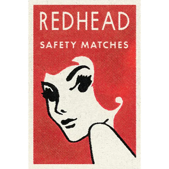 Redhead - A 99 Piece Matchbox Jigsaw Puzzle by Murtaza M. Bookwala - Image 1