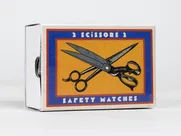 2 Scissors 2 - A 99 Piece Matchbox Jigsaw Puzzle by Murtaza M. Bookwala - Thumbnail Image