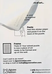Matchbox Size Jigsaw Puzzle Sticker Paper - Thumbnail Image