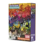 All of the Quacks - A 500 Piece Artist Jigsaw Puzzle by Murtaza M. Bookwala - Image 1 Thumbnail