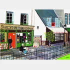 Shakespeare and Company - A 1000 Piece Artist Jigsaw Puzzle by Mario Miranda - Image 1 Thumbnail