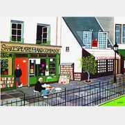 Shakespeare and Company - A 1000 Piece Artist Jigsaw Puzzle by Mario Miranda - Thumbnail Image