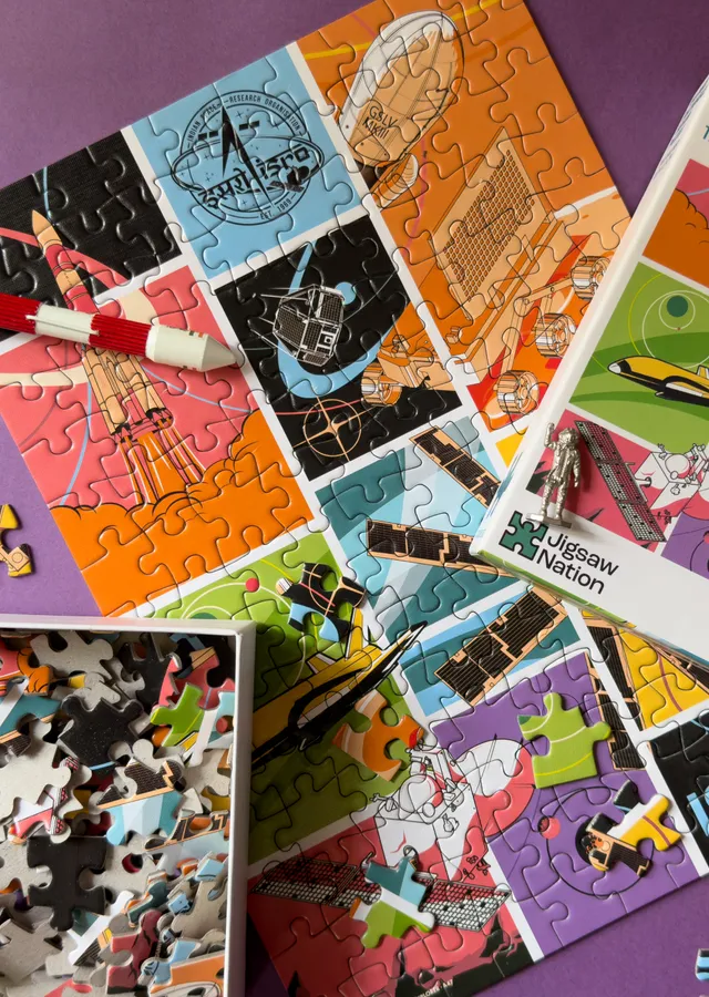 Dive into space-themed puzzles