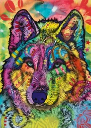 Wolf’s Soul - A 1000 Piece Jolly Pets Jigsaw Puzzle by Dean Russo - HEYE-29809 - Thumbnail Image