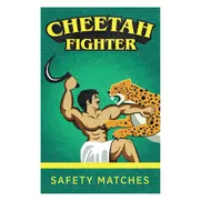 Cheetah Fighter - A 99 Piece Matchbox Jigsaw Puzzle by Murtaza M. Bookwala - Thumbnail Image