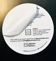 Jigsaw Puzzle Sticker Paper - 100 Piece Circular - Thumbnail Image