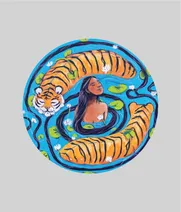 Endangered Circle of Life - A 100 Piece Artist Jigsaw Puzzle by Annada Menon - Thumbnail Image