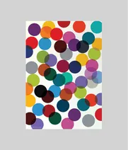 Disco Dots - A 500 Piece Pieceful Collection Jigsaw Puzzle by JSN Studio - Thumbnail Image