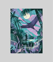Mystery Bird - A 1000 Piece Artist Jigsaw Puzzle by Chaaya Prabhat - Thumbnail Image