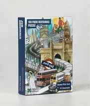 Bombay Meri Jaan - A 150 Piece City Series Jigsaw Puzzle by Jit Chowdhury - Thumbnail Image