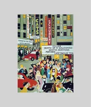 Bustling Broadway - A 150 Piece Artist Jigsaw Puzzle by Mario Miranda - Thumbnail Image