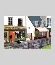 Shakespeare and Company - A 1000 Piece Artist Jigsaw Puzzle by Mario Miranda - JSN-MM-SAC-001 - Thumbnail Image