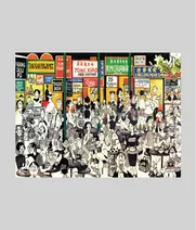 Street Singapore - A 280 Piece Artist Jigsaw Puzzle by Mario Miranda - JSN-MM-SS-001 - Thumbnail Image