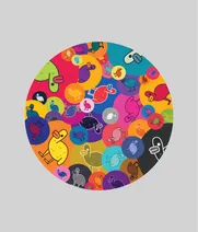 Bubble Quack - A 500 Piece Artist Jigsaw Puzzle by Murtaza M. Bookwala - Thumbnail Image