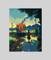 The Magical Wait - A 280 Piece Artist Jigsaw Puzzle by Thomas Fernandes - JSN-TF-MW-001 - Thumbnail Image