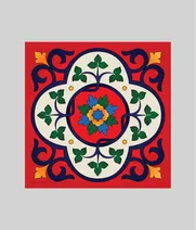 Tiles of Portugal - A 100 Piece Tiles of the World Jigsaw Puzzle by JSN Studio - JSN-WT-TOP-001 - Thumbnail Image