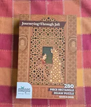 Journeying Through Jali - A 280 Piece Jigsaw Puzzle by Madras Design Story - MDS-JTJ-01 - Thumbnail Image